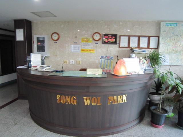 Motel Songwol Park Sokcho Exterior foto